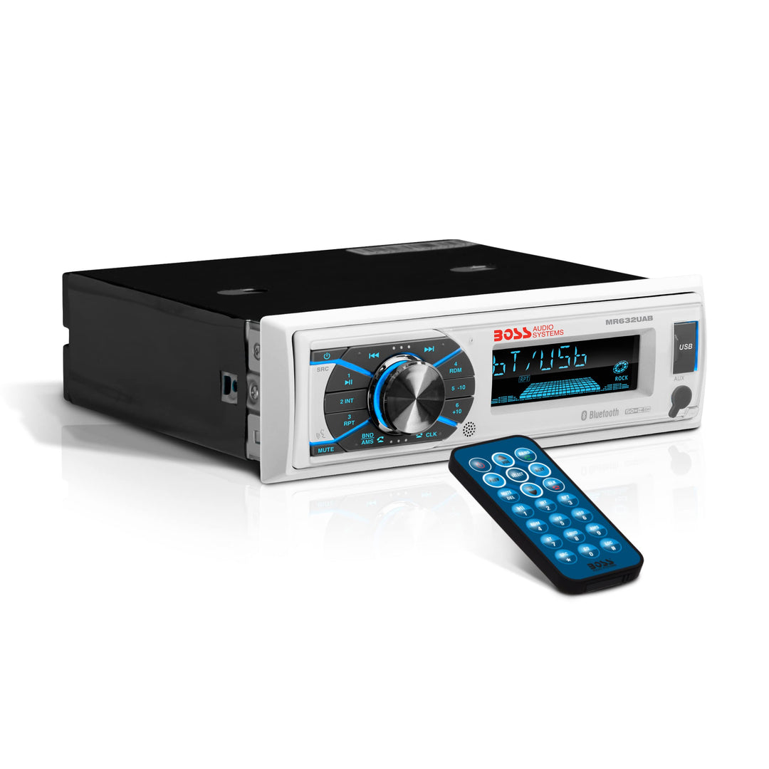 BOSS Audio Systems mr632uab 200 W Bluetooth weiss Empfangsgerät für digitale Instrumente, Empfangsge