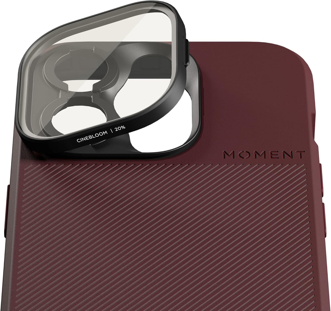 Moment CineBloom Snap-On Filter iPhone 15 Pro & 15 Pro Max Diffusionsfilter (10%) 10 %, 10 %