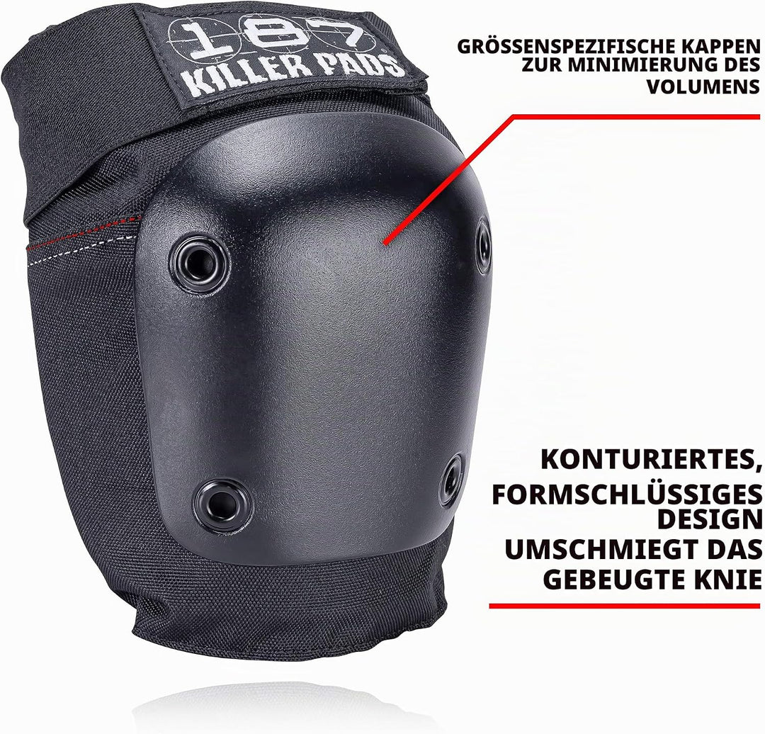 187 Fly Knee Pads Black-XS