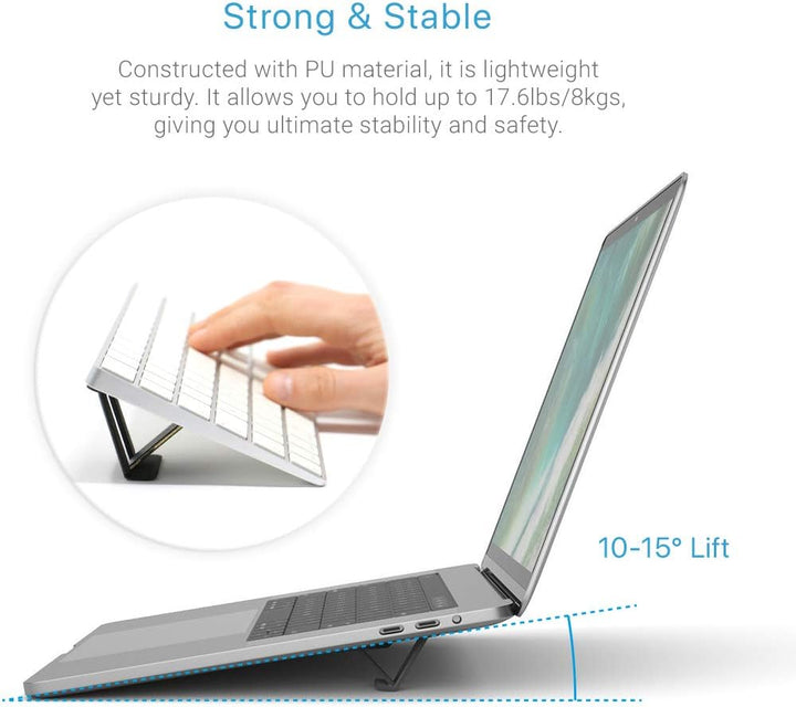 Andana Kleinste, unsichtbare, tragbare, Faltbare, Mini, Micro Laptop Stand