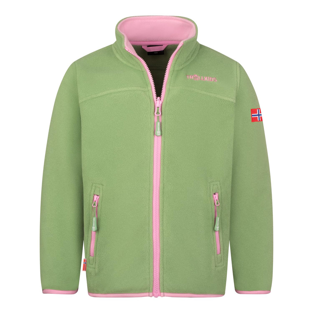 Trollkids Girls Oppdal Jacket XT Pistachio Green 176, Pistachio Green 176