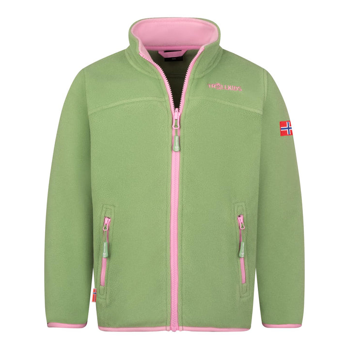 Trollkids Girls Oppdal Jacket XT Pistachio Green 176, Pistachio Green 176