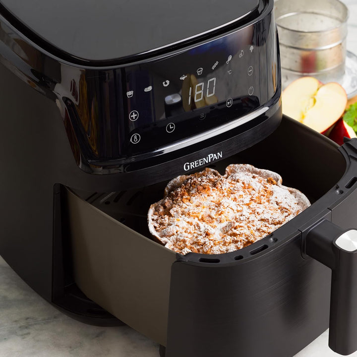GreenPan Switch 9-in-1 XL Air Fryer Backofen, 7,2 L, Antihaftbeschichteter Korb, Schnelles Aufheizen