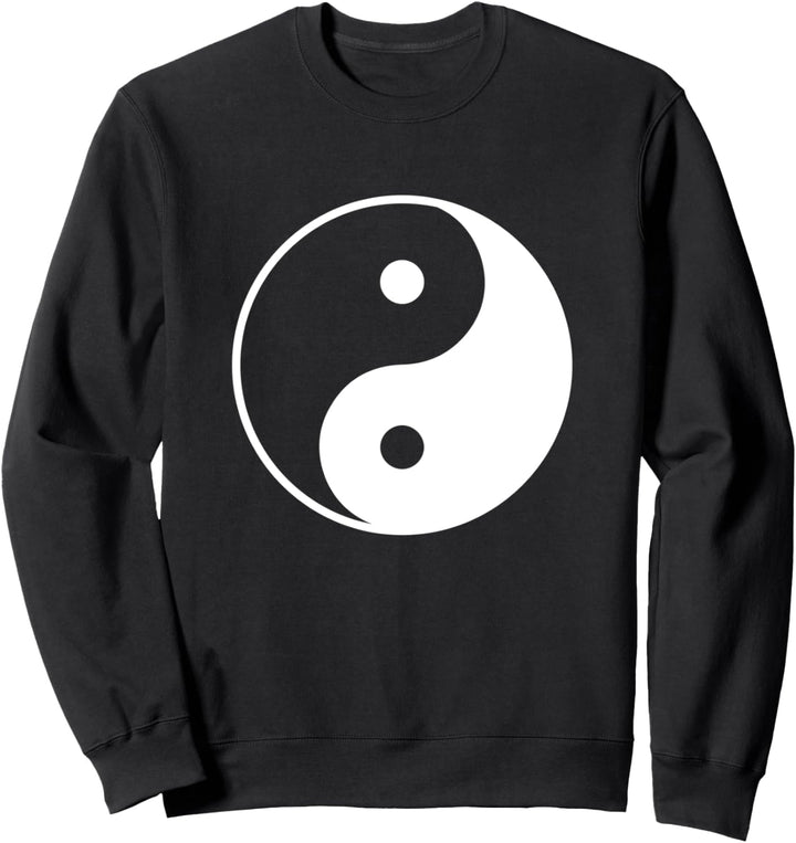 Yin Yang Symbol Spirituelles Design Yinyang Meditation Yoga Sweatshirt