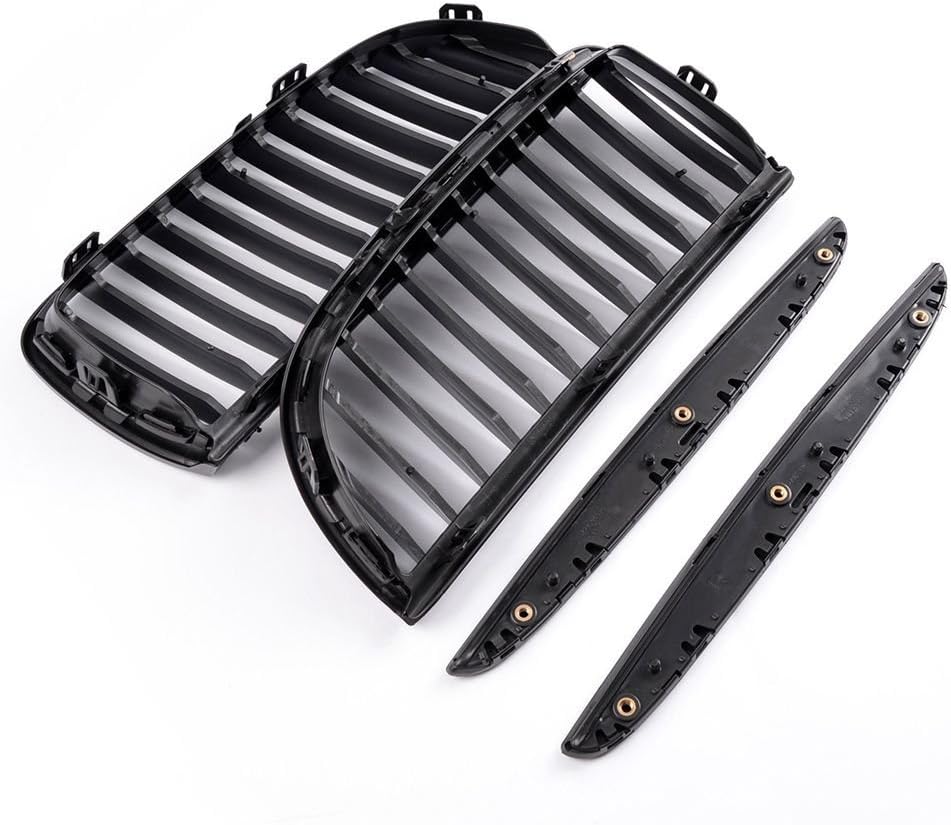 Schwarzer Frontnierengrillgrill für E90 E91 Limousine 2005-2008 4 Door, Schwarzer
