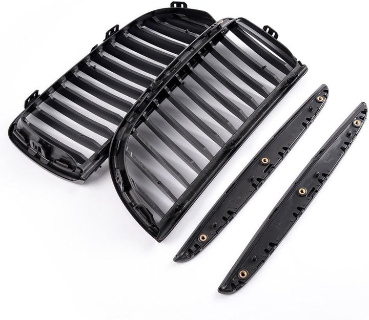 Schwarzer Frontnierengrillgrill für E90 E91 Limousine 2005-2008 4 Door, Schwarzer