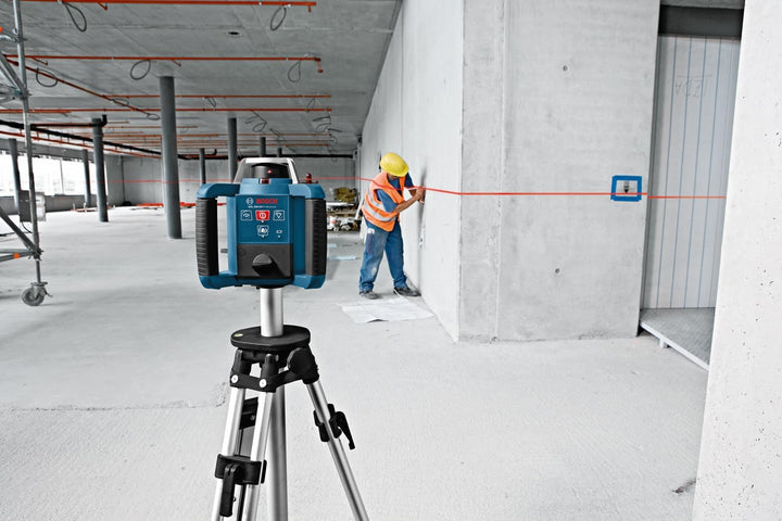 Bosch Professional Rotationslaser GRL 300 HV (roter Laser, Laserempfänger LR 1, Arbeitsbereich: bis