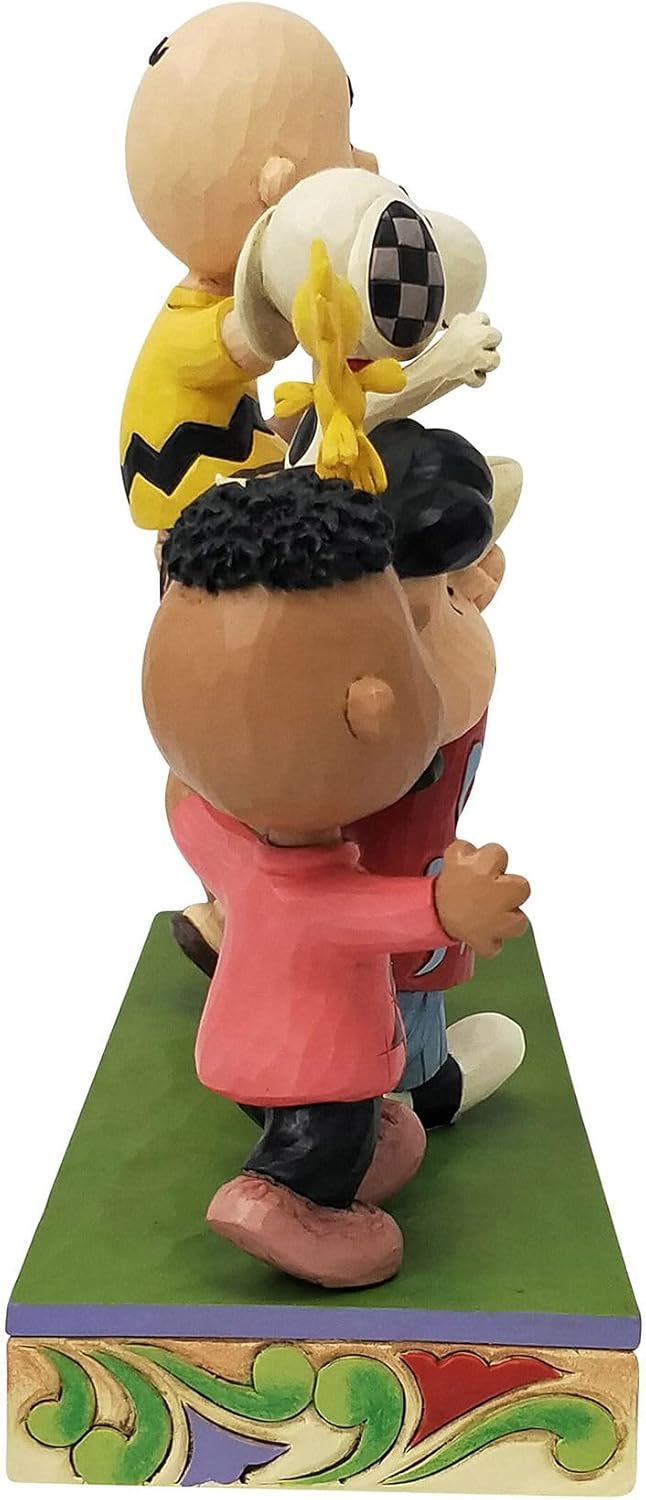 Enesco Peanuts by Jim Shore The Gang Grand Celebration Figur, 19 cm, Mehrfarbig