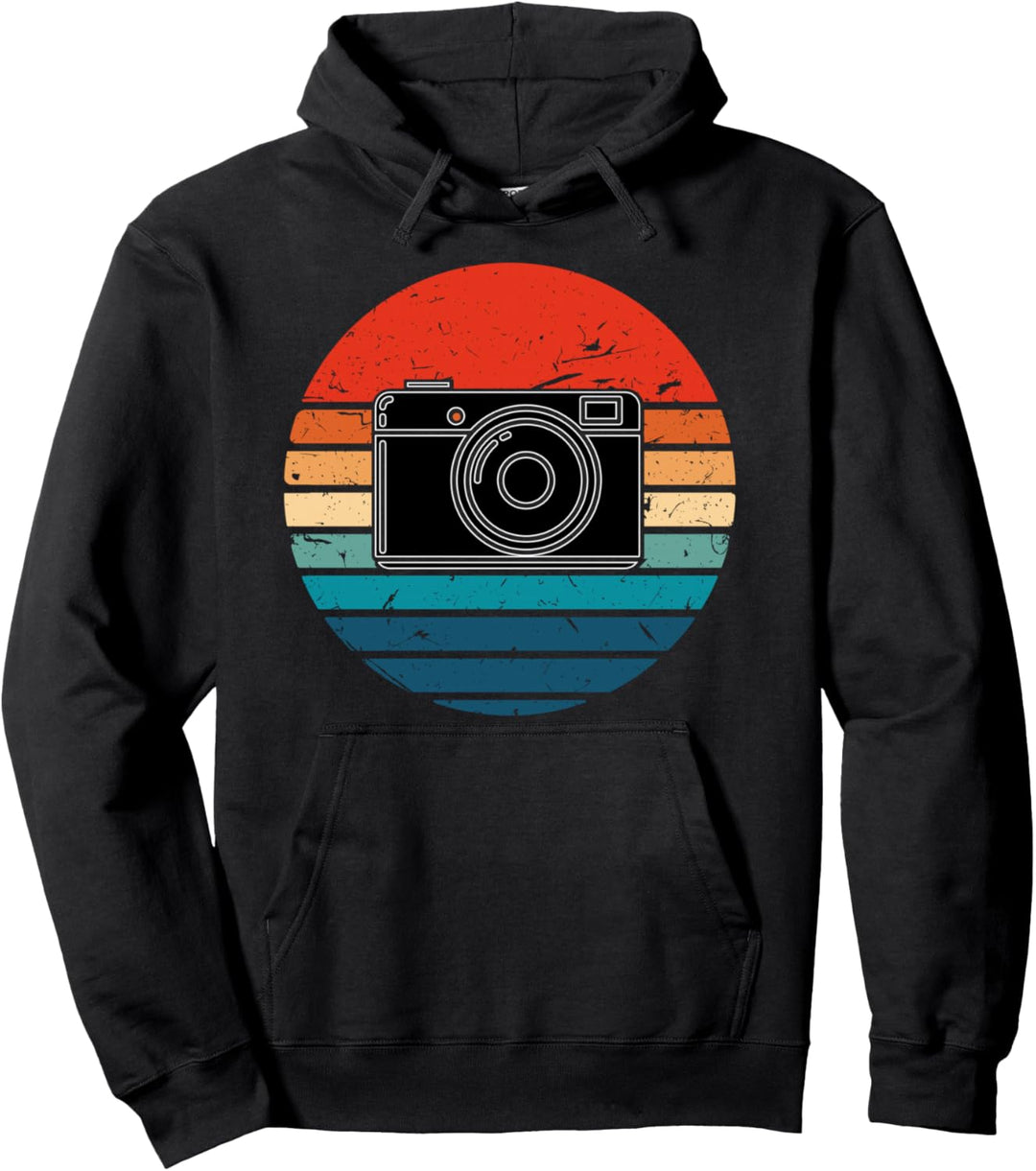 Photographer Shirt - Vintage Retro Design Camera Pullover Hoodie