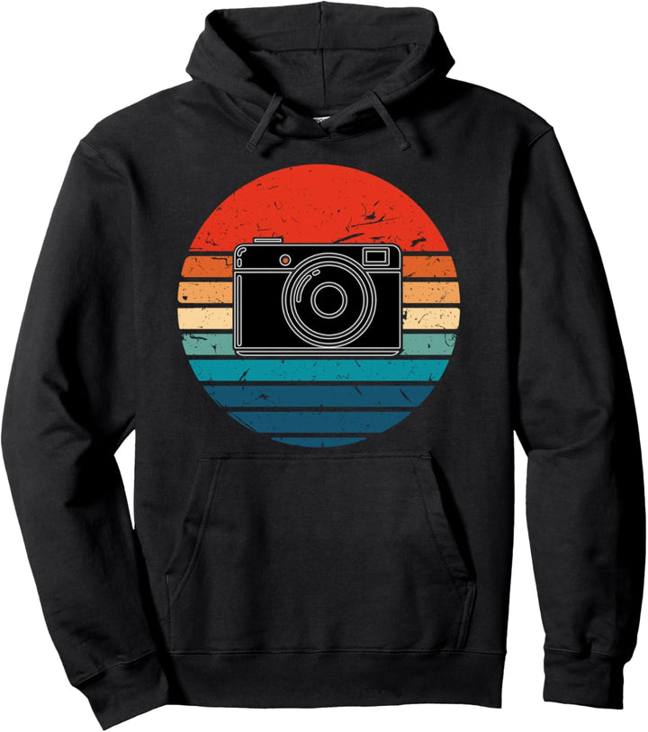 Photographer Shirt - Vintage Retro Design Camera Pullover Hoodie