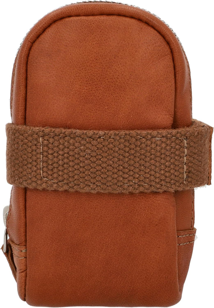 Gusti Satteltasche Leder- UDO B. Schlauchtasche mit wasserfestem Fahrradtasche für Werkzeug Ledertas