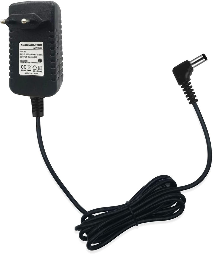 MyVolts 9V EU-Netzteil kompatibel mit Millenium HD-120 E-Drum Set Standard, Standard