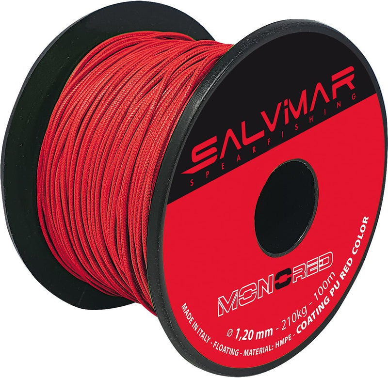 SALVIMAR Unisex – Erwachsene Monored Sagola, rot, diametro 1,20mm x 100mt