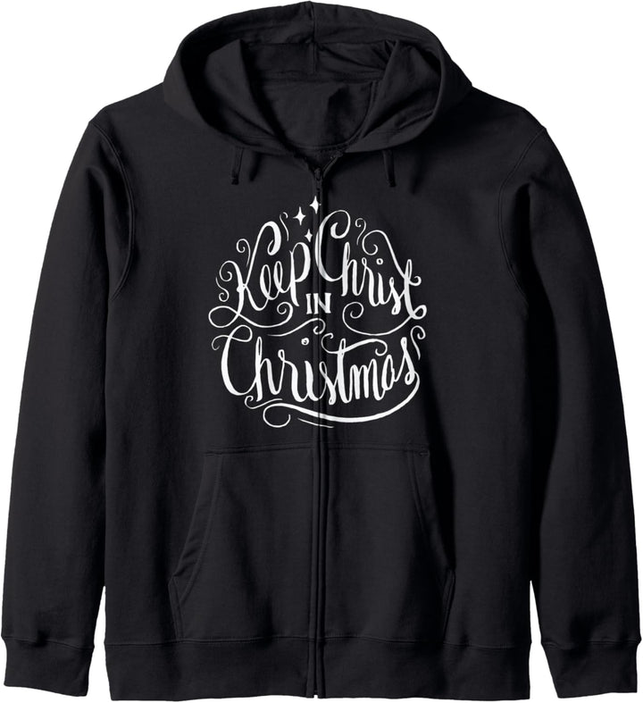 Keep Christ in Christmas - Christian Holiday Zitat Believer Kapuzenjacke