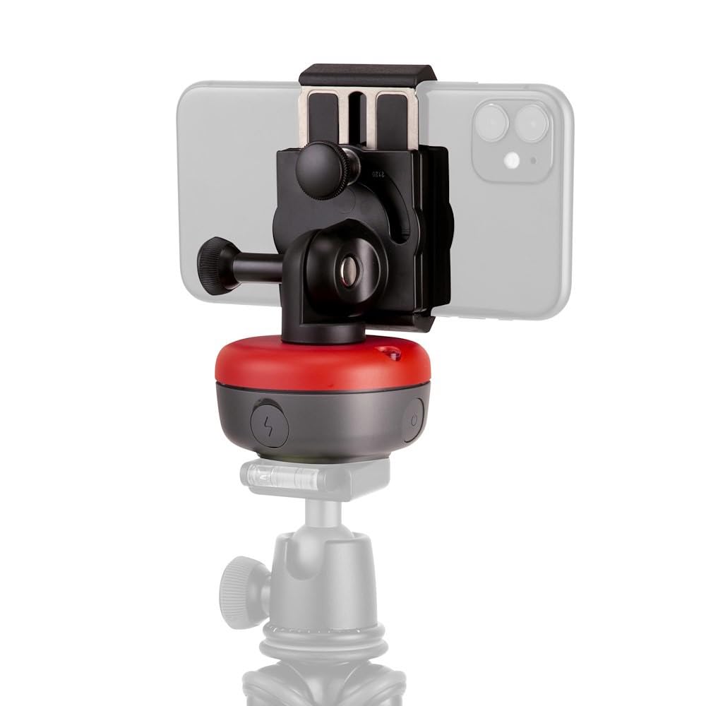 JOBY Spin Handy-Halterungskit, mit Elektronischem Bluetooth-Stativkopf, Handyhalterung – Motion Cont
