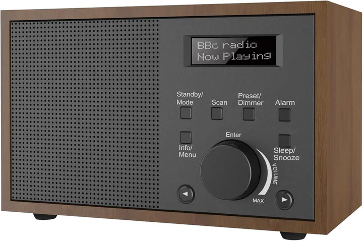 Denver DAB-46 Tischradio DAB+, UKW Grau 111000000000, Grau