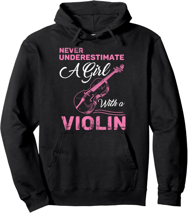 Orchester Musik Frauen Mädchen Geschenk Geige Violine Pullover Hoodie