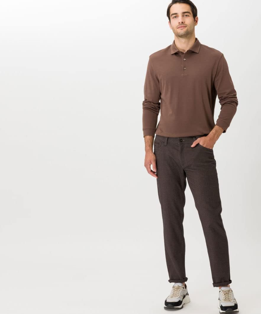 BRAX Herren Style Cadiz C Hose 40W / 30L Nougat 1, 40W / 30L Nougat 1