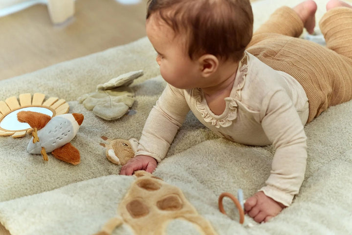 Little Dutch Krabbeldecke - Spieldecke - Activity Matte - Unisex (85x100 cm) - für Babys ab der Gebu