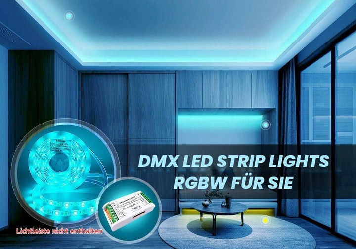 4 Kanal DMX Decoder,Mini16A RGB RGBW LED Strip Controller DMX 512 Decoder Dimmer Treiber für rgbw rg