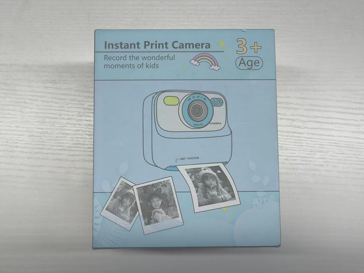 Upgrade Kinderkamera Sofortdruck für Jungen und Mädchen, 1080P HD Dual-Linse Selfie Digitalkamera mi