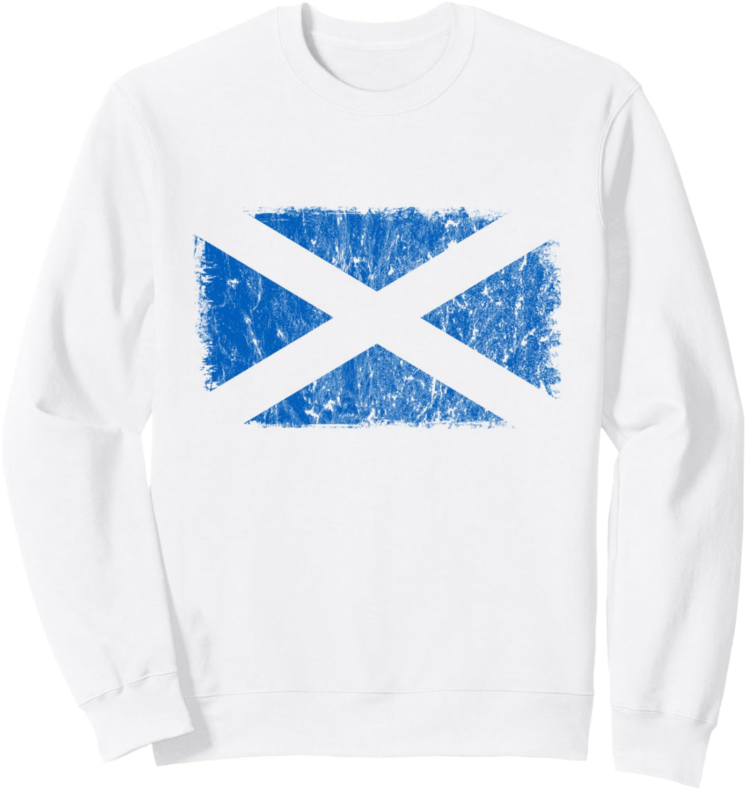 Schottland Flagge, Saltire Flag, Andreaskreuz, Schottisch Sweatshirt
