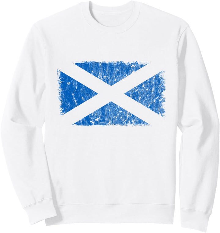 Schottland Flagge, Saltire Flag, Andreaskreuz, Schottisch Sweatshirt