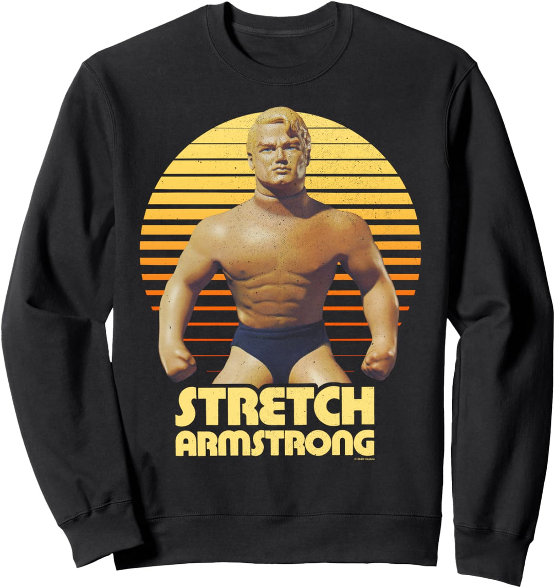 Stretch Armstrong Retro Sunset Portrait Sweatshirt