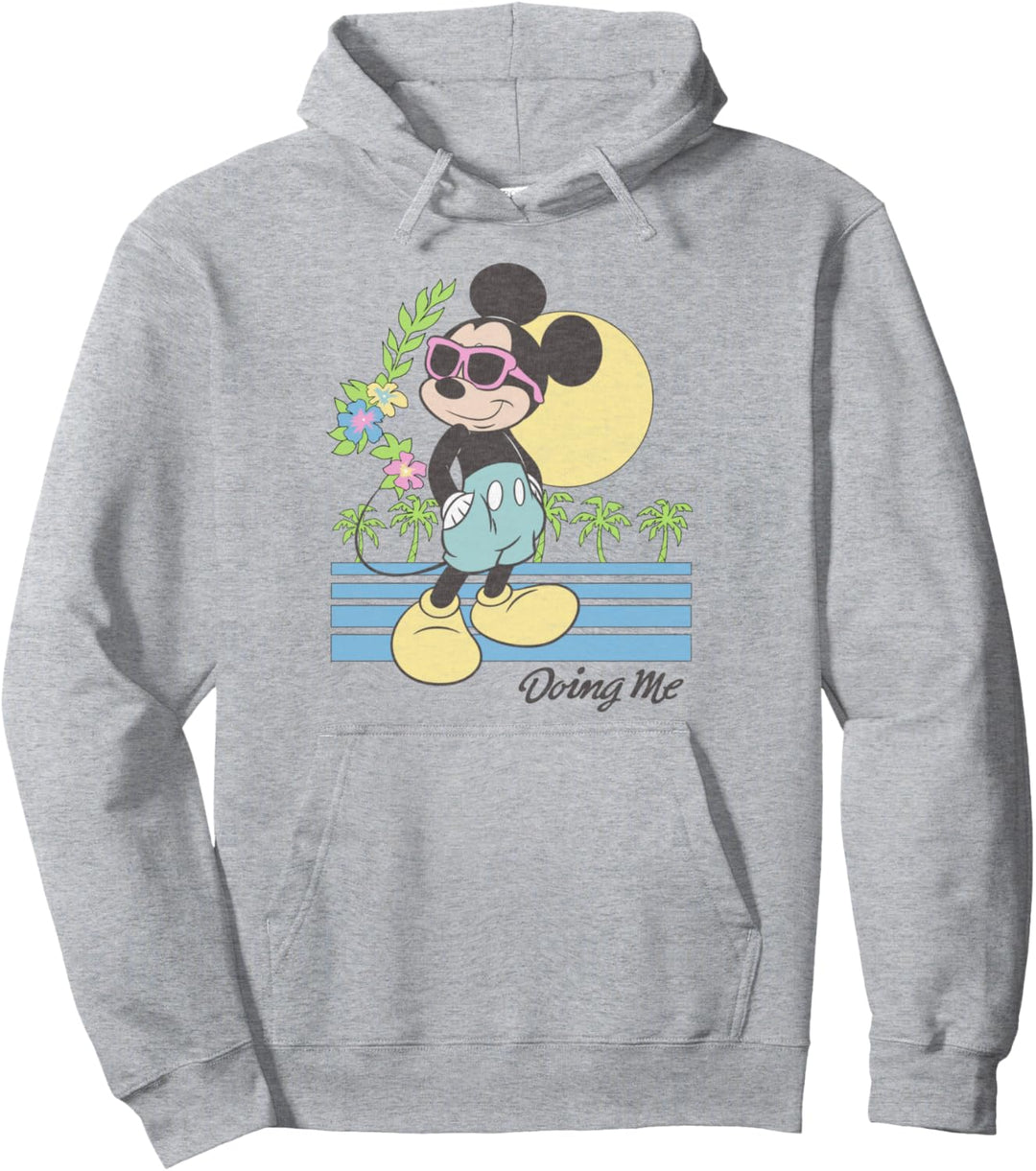 Disney Mickey And Friends Mickey Mouse Doing Me Sunset Pullover Hoodie