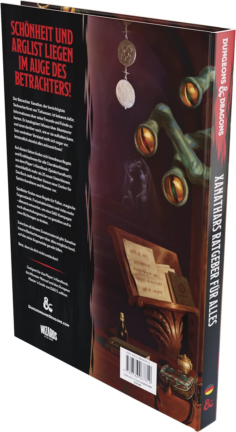 Dungeons & Dragons Xanathars Ratgeber für Alles (Deutsche Version)