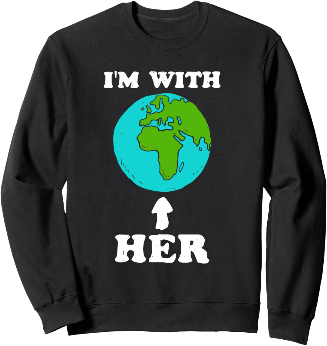 Save Earth Climate Change Recycling Umweltschutz Sweatshirt