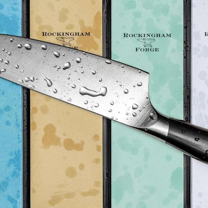 Rockingham Forge SUPERSHARP Schleifstein, mittel 1000er Körnung – Professioneller Messerschärfstein