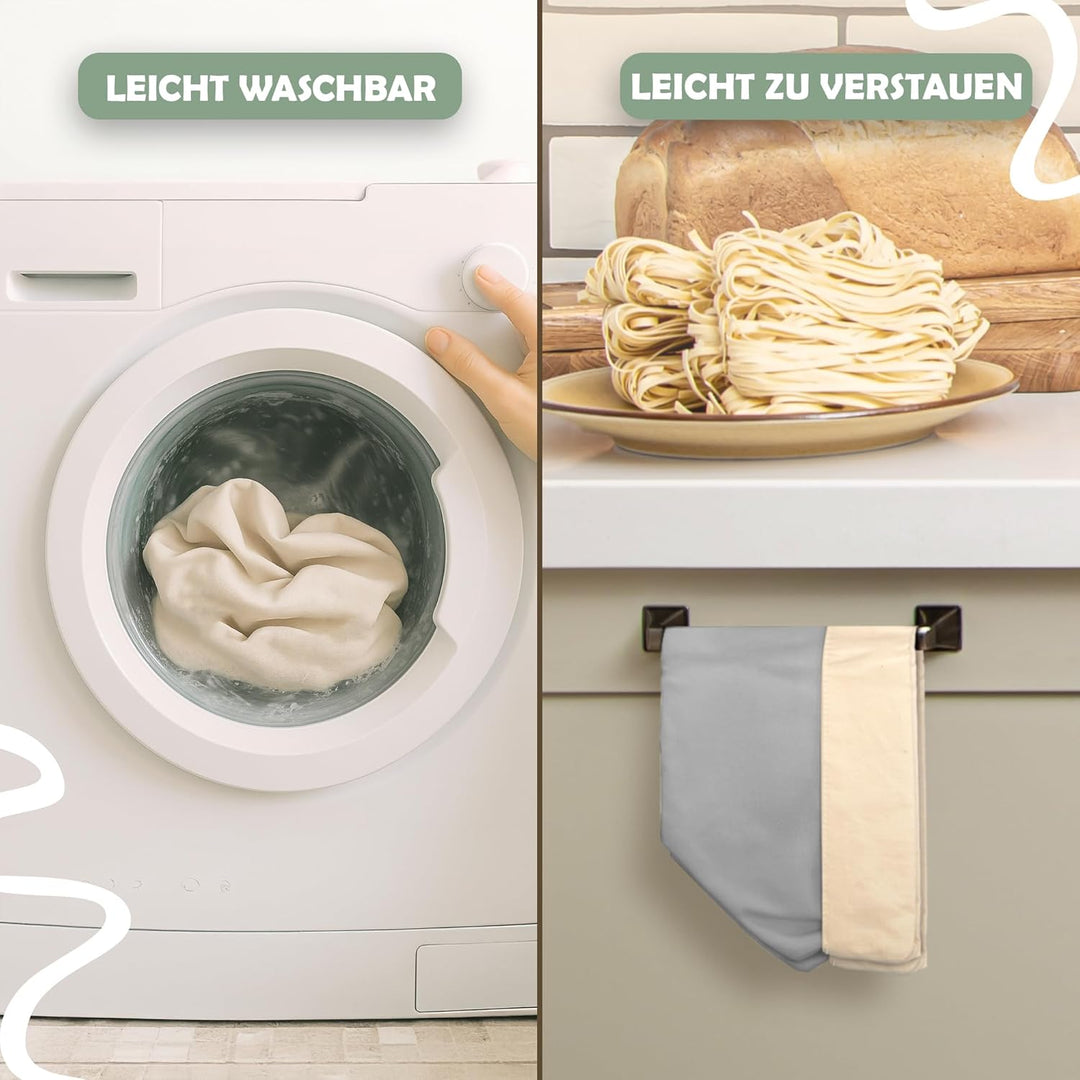 Brotkorb [STOFF] Brötchenkorb stoff | Brotbeutel aufbewahrung frischhalten | Brotkörbchen | Frühstüc