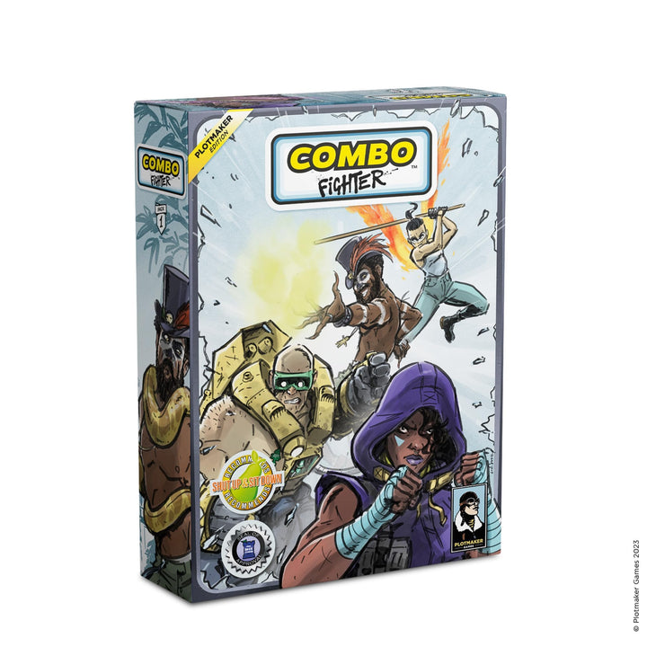 Plotmaker Games - Combo Fighter: Plotmaker Edition - Pack 1 - Kartenspiel - 1 bis 4 Spieler - Ab 14