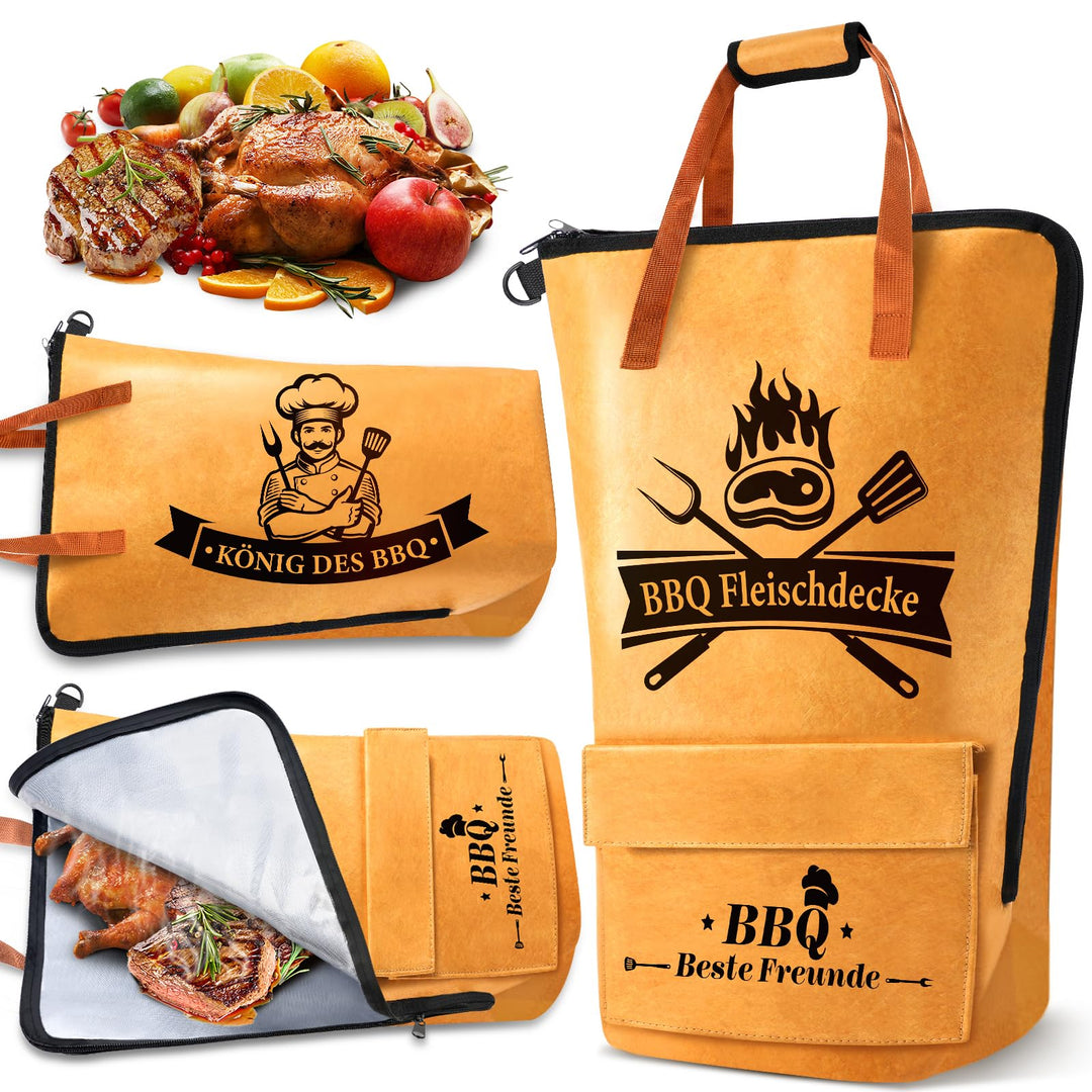 KEZKALS Geschenke für Männer, BBQ Wärmebeutel – Hält Grillfleisch warm nach dem Garen, Grill Zubehör