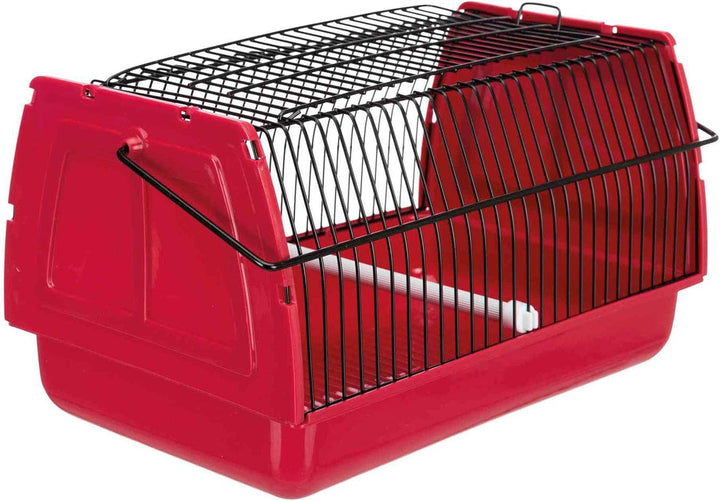 Trixie 5902 Transportbox, kleine Vögel/Kleintiere, 30 × 18 × 20 cm L 12 x B 7 x H 8 cm, L 12 x B 7 x