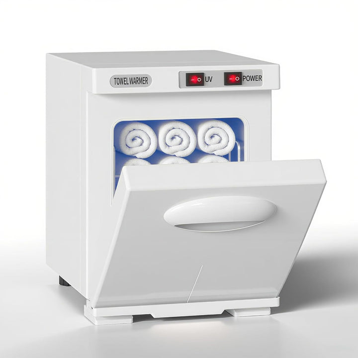 Handtuchwärmer 5L Kompakt, Elektrischer Handtuchwärmer für Spa & Zuhause, 75℃ Schnelles Aufheizen, H