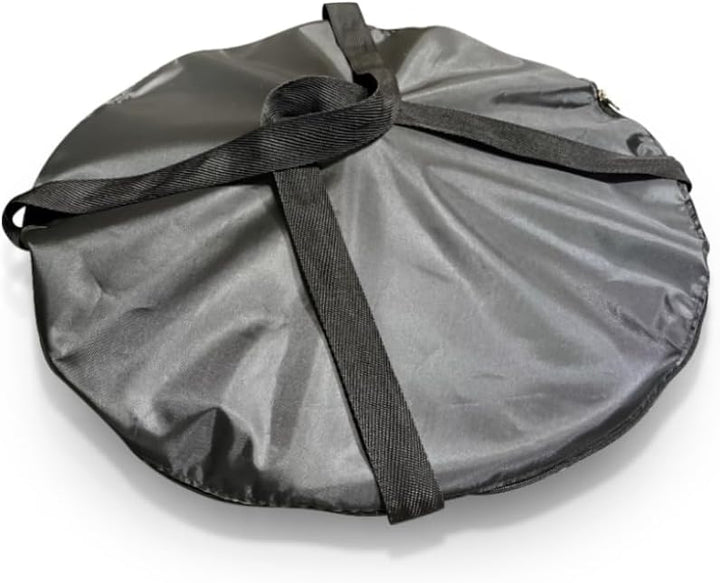 Gusseisen Kazan 16 L Kasan Казан mit Feuerofen Utschak Ø 44 cm runder Boden Abdecktasche Schaumlöffe