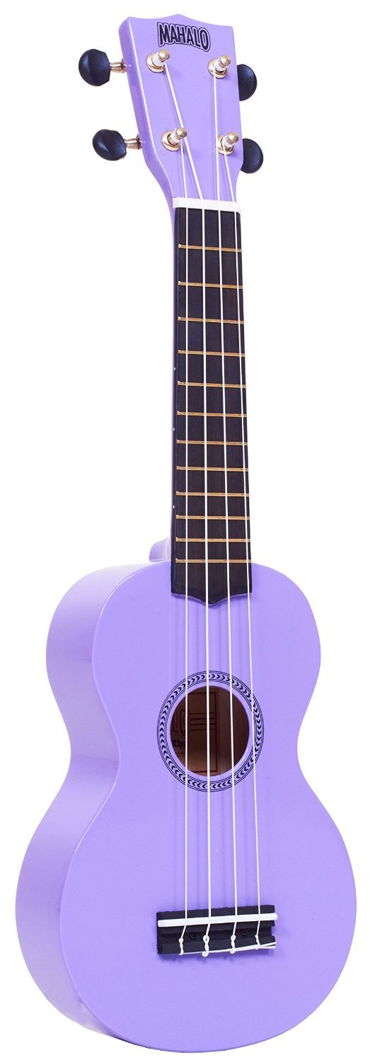 Regenbogen-Sopranistin violett + Tasche lila, lila