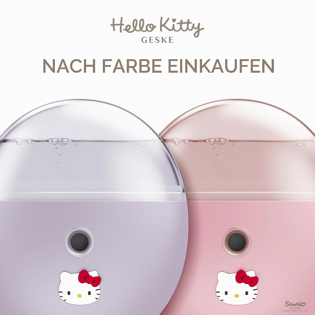 GESKE x Hello Kitty | SmartAppGuided™ Facial Hydration Refresher | 4 in 1 | Wasserzerstäuber | Gesic