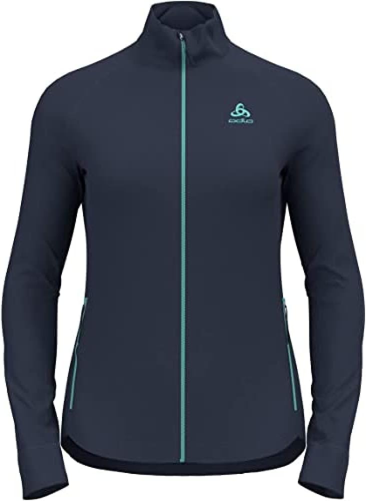 Odlo Damen Berra_542511 Mid Layer mit Reissverschluss S Dark Sapphire, S Dark Sapphire