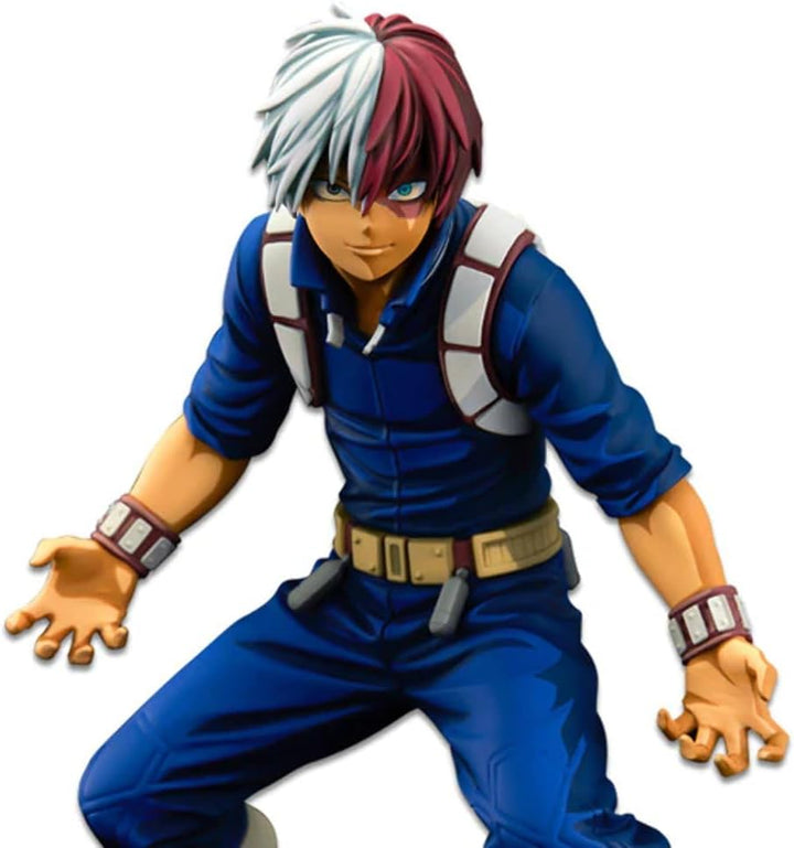 Banpresto - Figurine My Hero Academia - Shoto Todoroki Super Master Stars Piece Two Dimensions 21cm