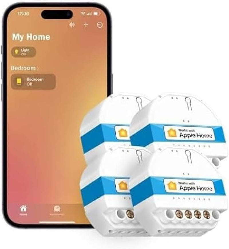 WiFi Relais WLAN Schalter funktioniert Apple HomeKit, meross Relais Modul, für smart home DIY Auf-/U