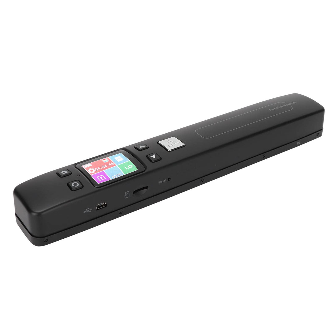 Yunseity Tragbarer Scanner, Tragbarer Farbscanner, WLAN-Dokumentenscanner, 1-klick-Scannen in PDF/JP