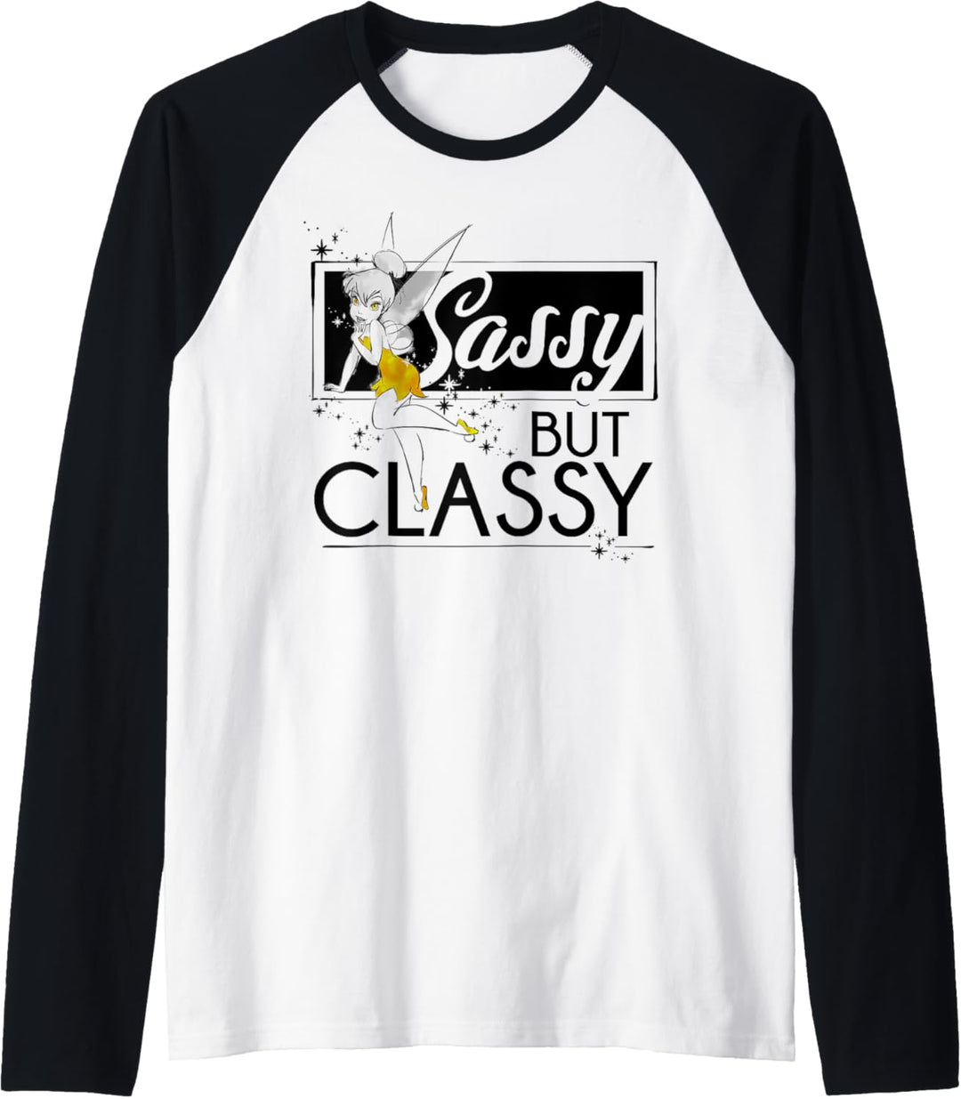 Disney Peter Pan Tinker Bell Sassy But Classy Raglan