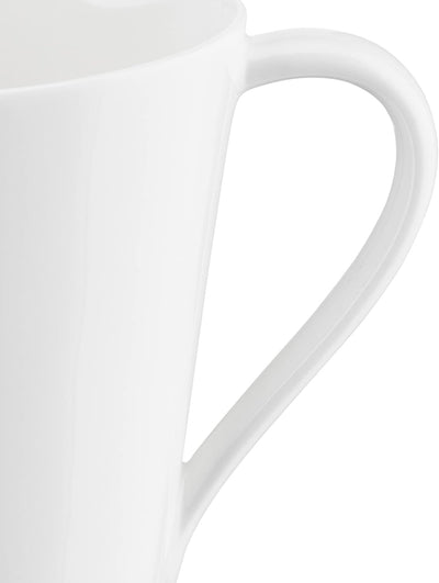 Alessi Mug To MMI24 - Mug Herzförmig aus Bone China, Weiss