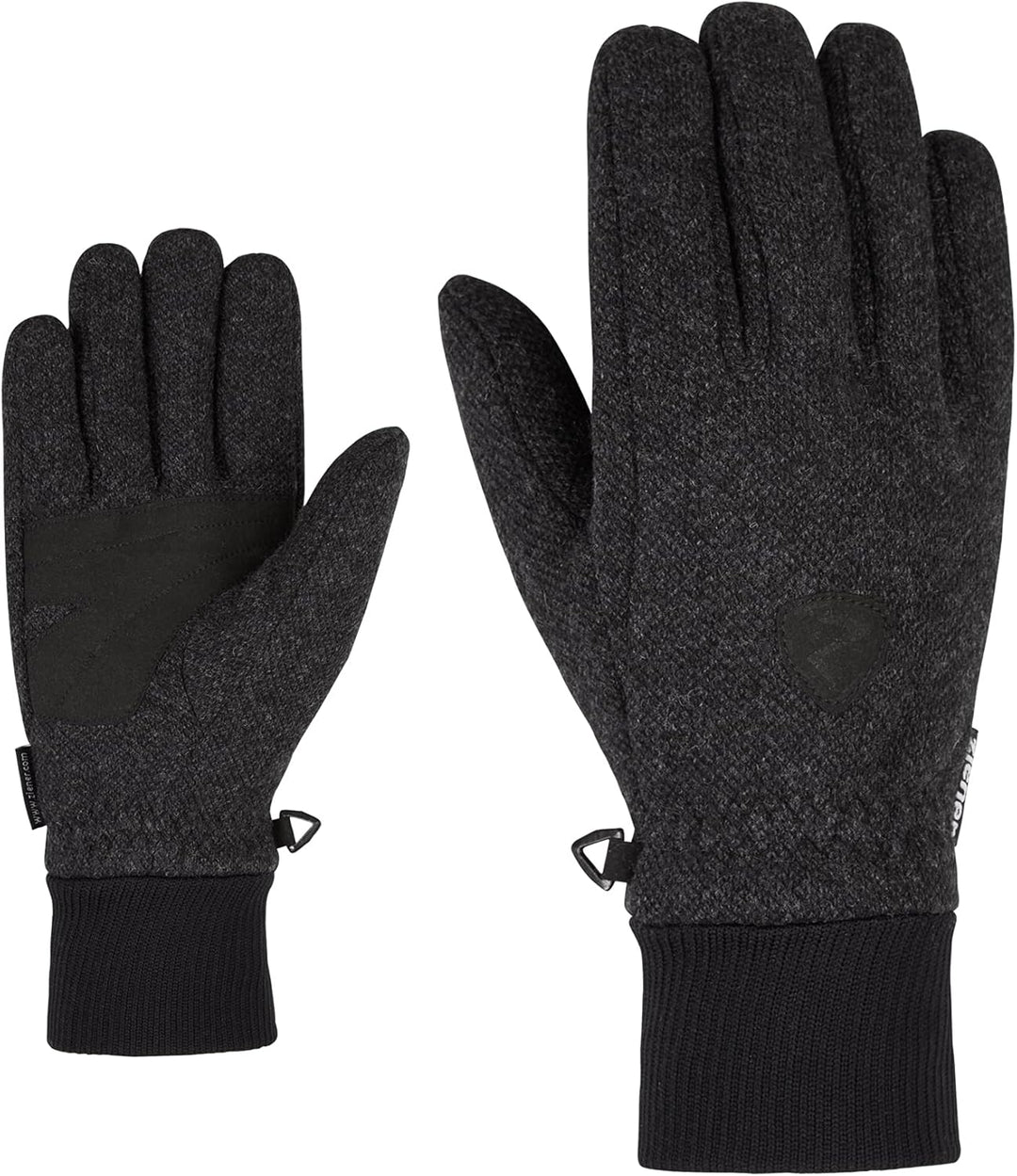 Ziener Unisex – Erwachsene Ildo Funktions-/ Freizeit-Handschuhe 9 dark melange, 9 dark melange