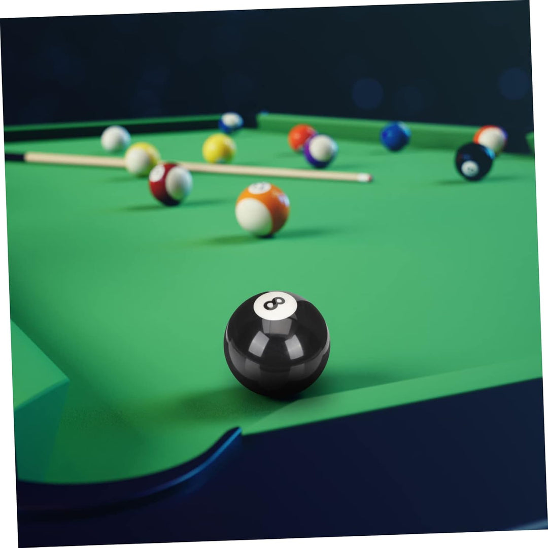 Toddmomy 4 Stück Billard Schwarz Acht-Kugel-Stossstange Billardtisch Billardtisch-Zubehör Snooker-Ku
