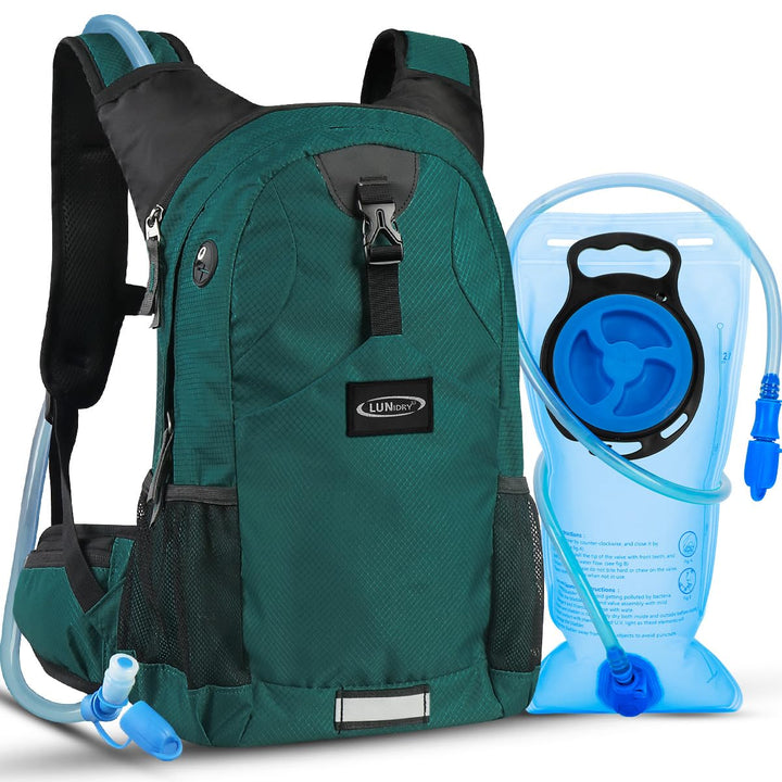 Lunidry Trinkrucksack Fahrradrucksack mit Trinkblase 2L Wasserdicht Sportrucksack, 20L Hydration Ruc