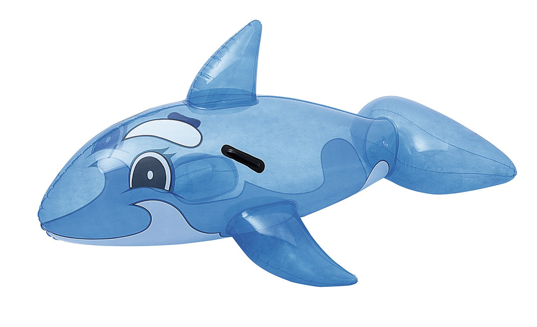 Bestway 41036B-02 - Schwimmtier Transparent Whale, 118 cm 115 x 80 x 56 cm, 115 x 80 x 56 cm